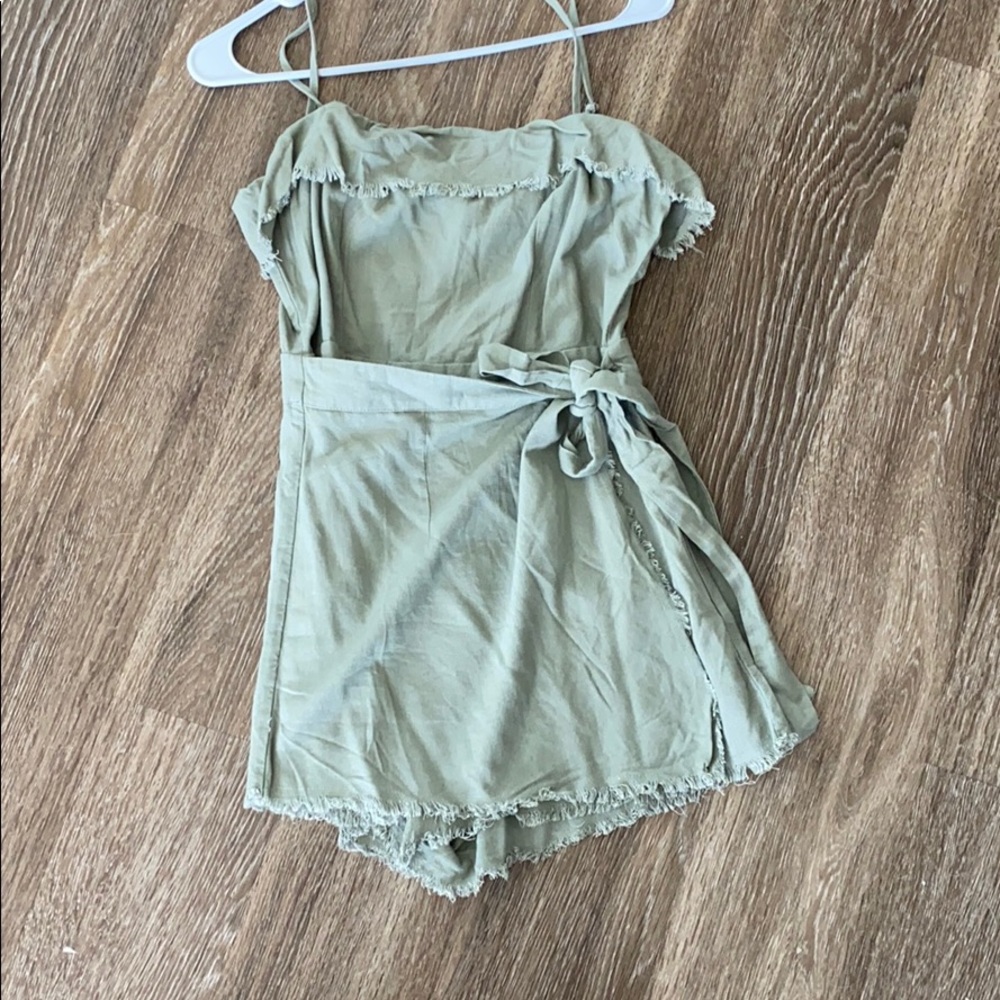 Green romper